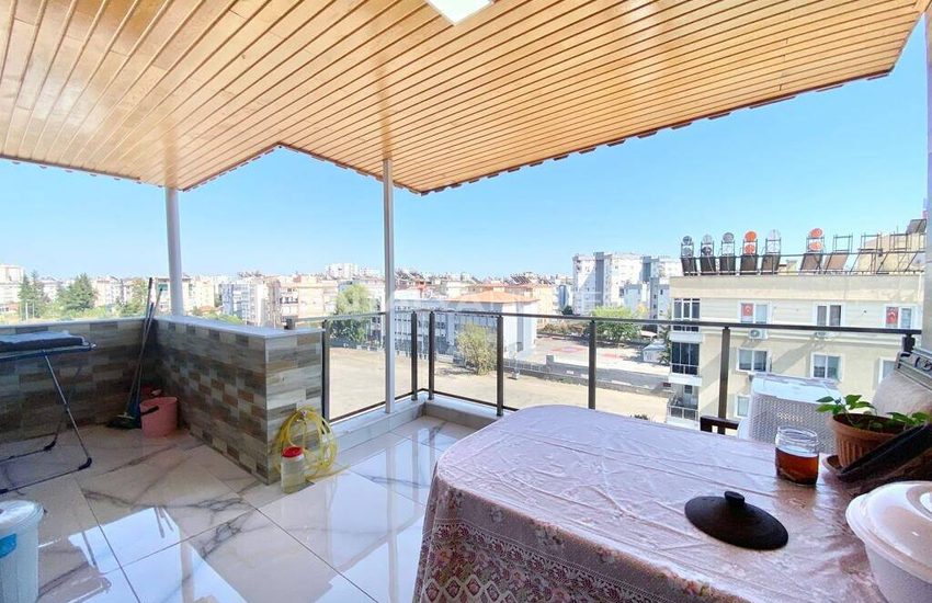 5+1 Lägenhet Med Naturgas I Muratpasa Antalya 34
