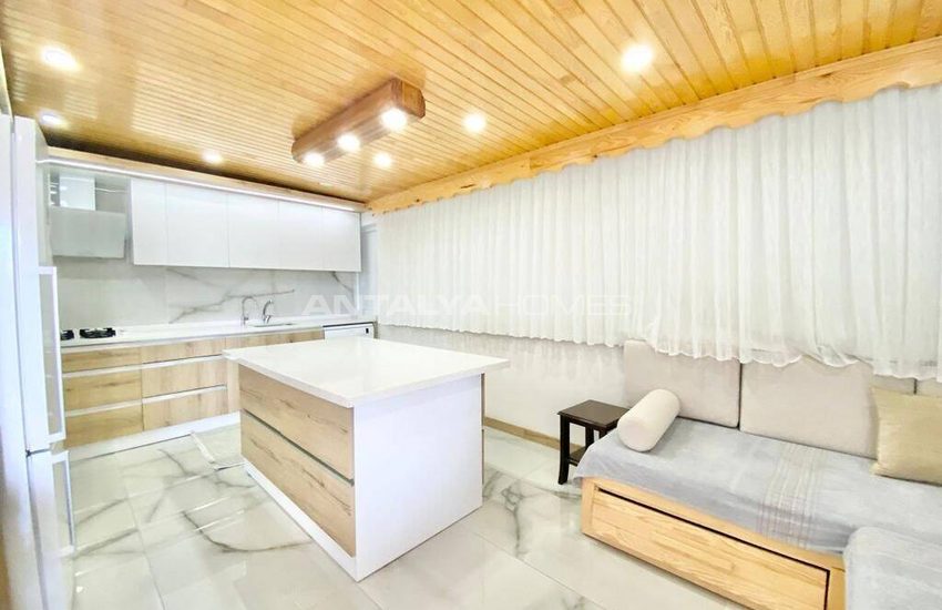 5+1 Lägenhet Med Naturgas I Muratpasa Antalya 12