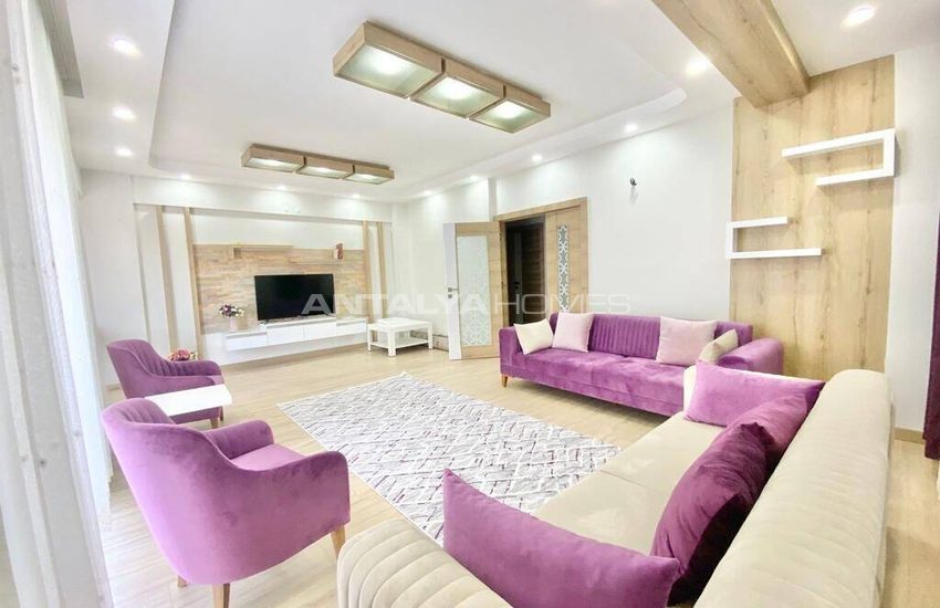 5+1 Lägenhet Med Naturgas I Muratpasa Antalya 7