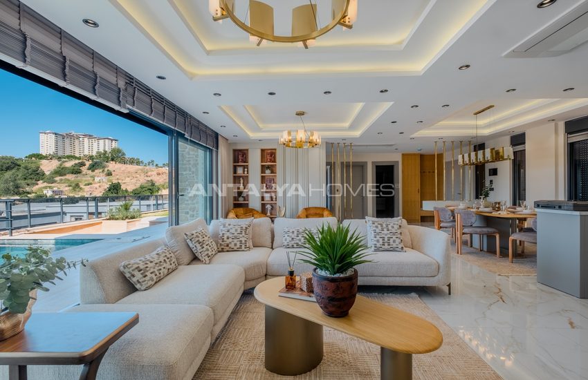 Alanya Kargıcak'ta Akıllı Ev Sistemli ve Deniz Manzaralı Evler 37