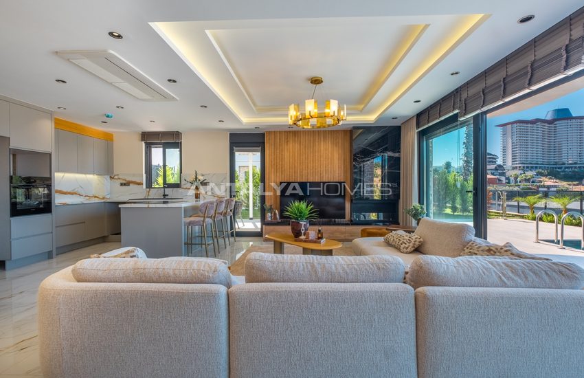 Alanya Kargıcak'ta Akıllı Ev Sistemli ve Deniz Manzaralı Evler 36