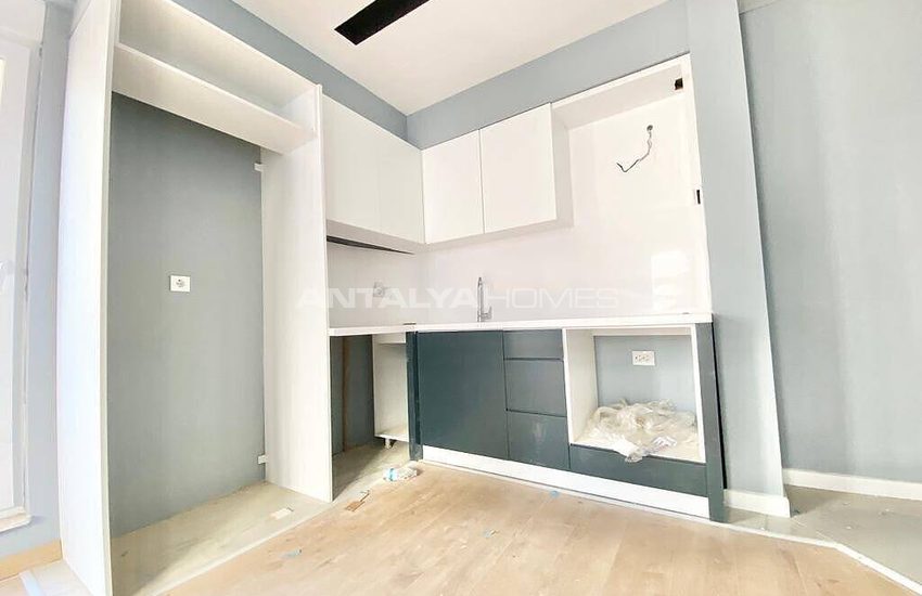 Muratpaşa'da Kısa Dönem Kiralamaya Uygun Sıfır 1+1 Daire 9