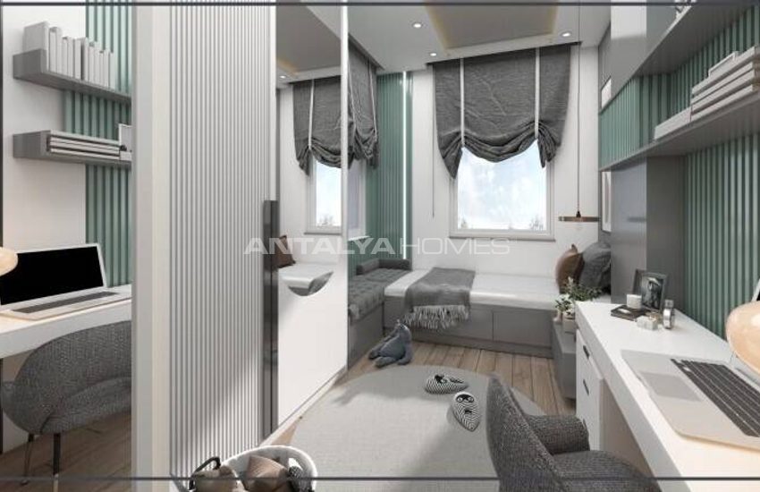 Appartements Dans Un Complexe Avec Piscine À Antalya Kepez 31