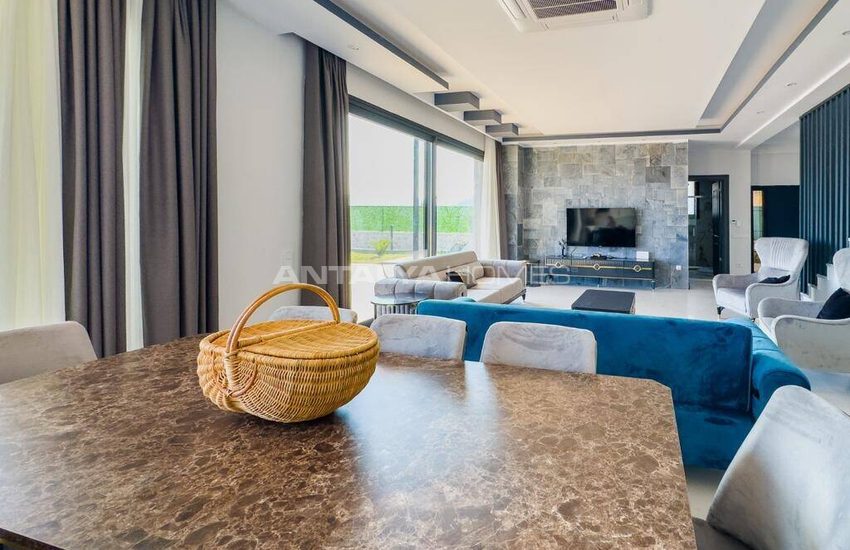 Huizen Met Uitzicht Op Zee En 4 Slaapkamers In Antalya Kalkan 11