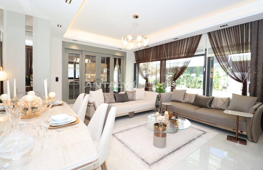 Detached Villas with Stylish Design in Antalya Muratpasa 13