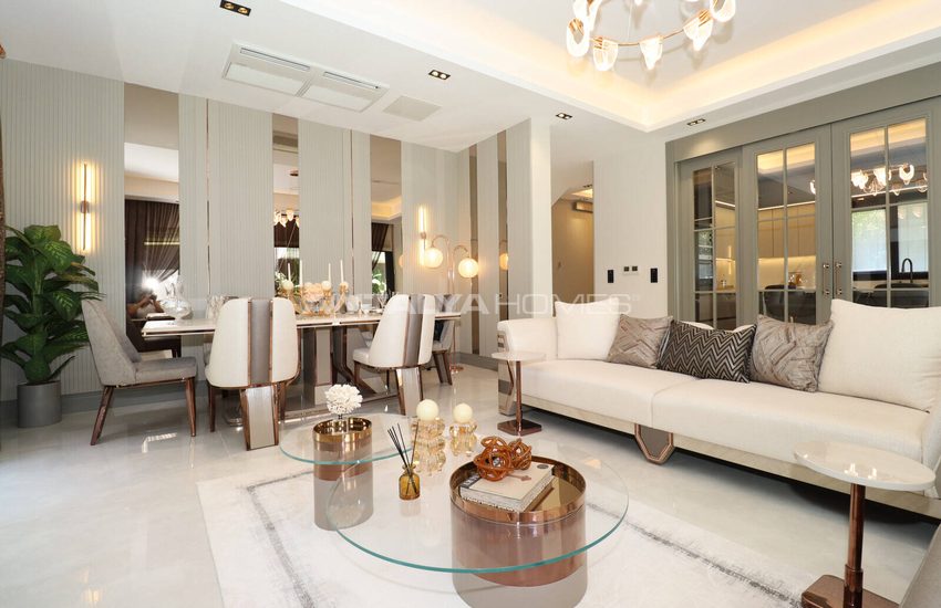 Detached Villas with Stylish Design in Antalya Muratpasa 14
