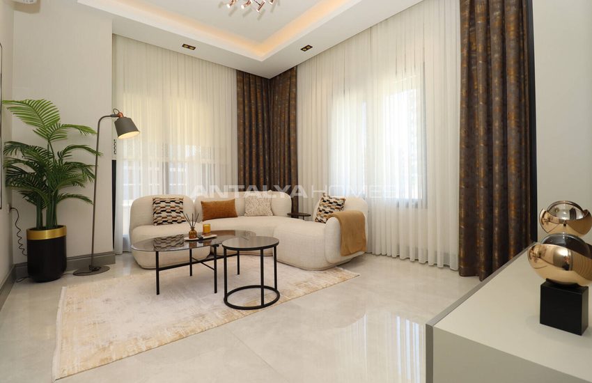 Detached Villas with Stylish Design in Antalya Muratpasa 19