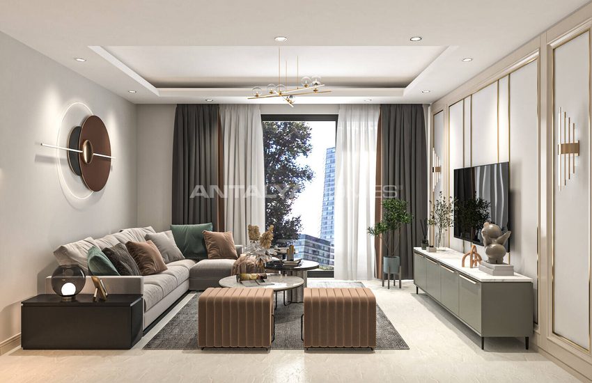 Alanya Mahmutlar'da Zengin Olanaklar Sunan Sitede Daireler 18