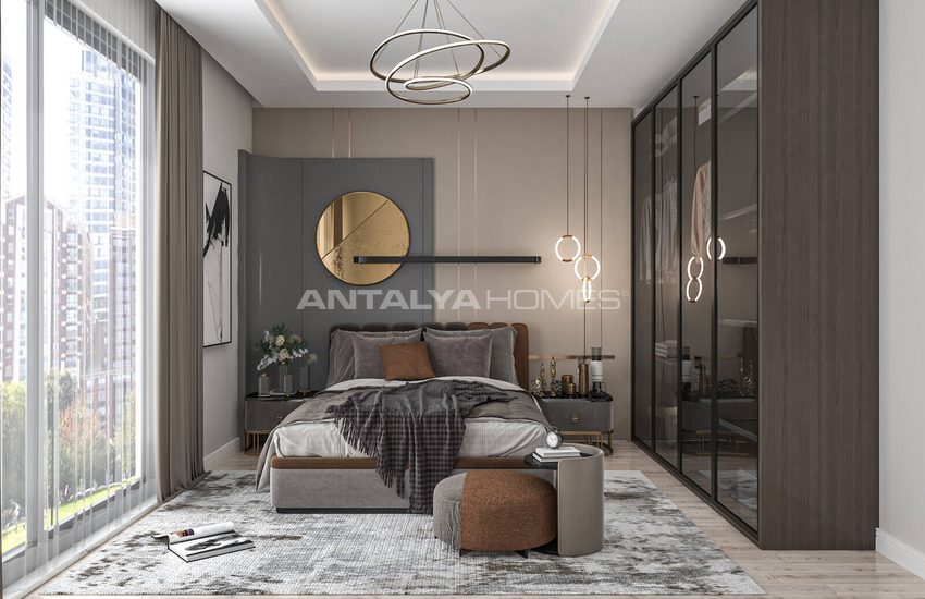 Alanya Mahmutlar'da Zengin Olanaklar Sunan Sitede Daireler 20
