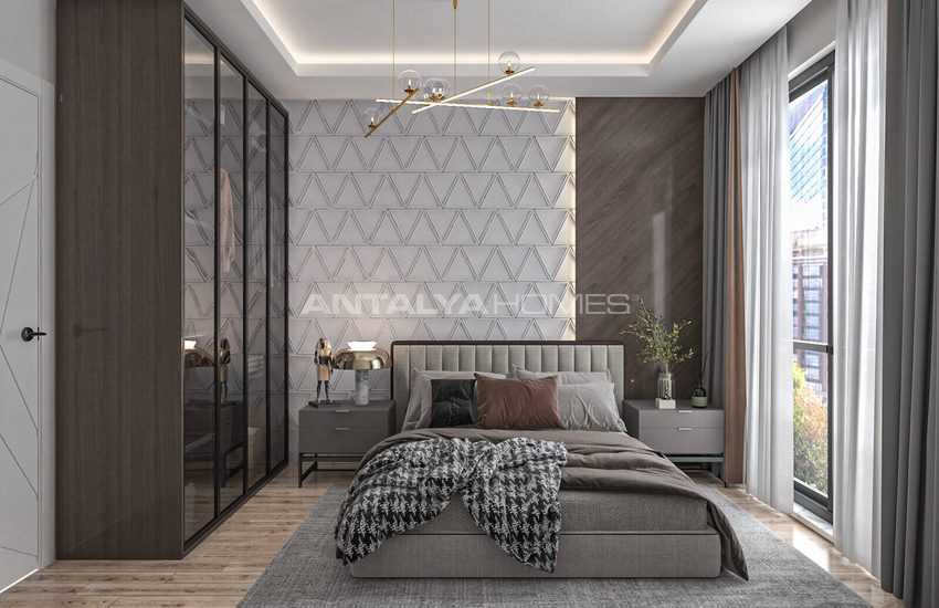 Alanya Mahmutlar'da Zengin Olanaklar Sunan Sitede Daireler 21
