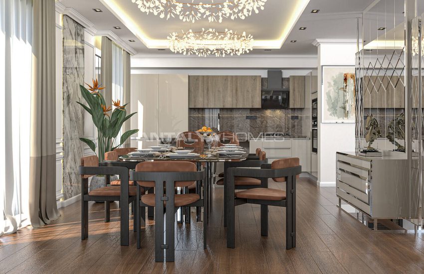 Detached Houses with City Views in Kargıcak Alanya 10