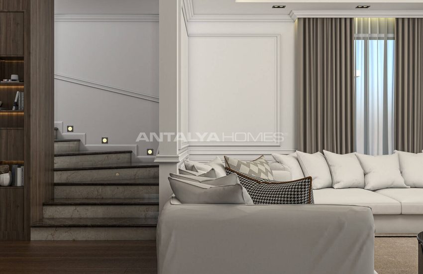Detached Houses with City Views in Kargıcak Alanya 11