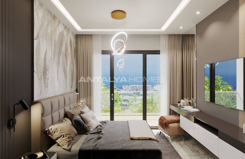 Alanya Kargıcak'ta Otel Konseptli Projede Dağ Manzaralı Daireler 33