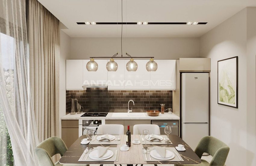 Alanya Kargıcak'ta Otel Konseptli Projede Dağ Manzaralı Daireler 34