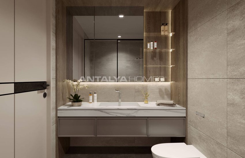 3-bedroom Sea View Flats Near Amenities in Muratpasa Antalya 17