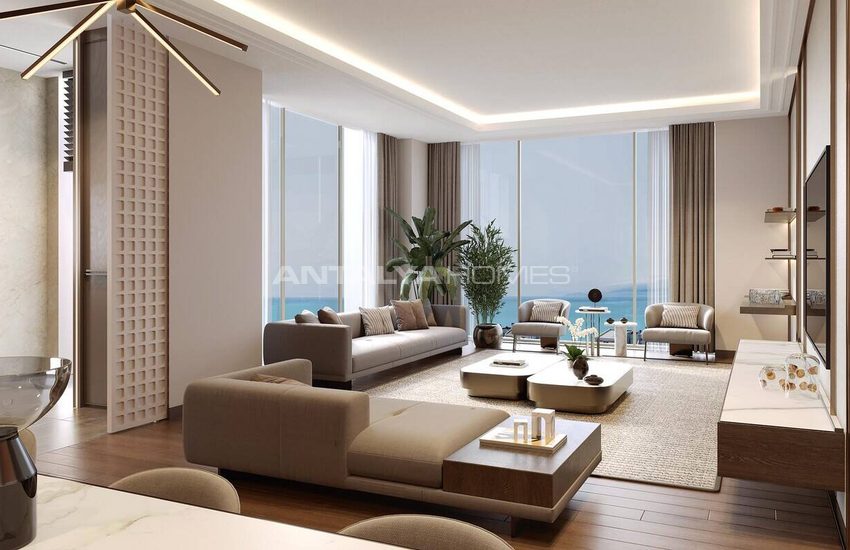 3-bedroom Sea View Flats Near Amenities in Muratpasa Antalya 12