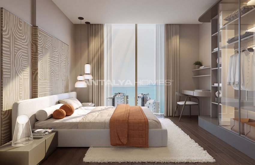 3-bedroom Sea View Flats Near Amenities in Muratpasa Antalya 14