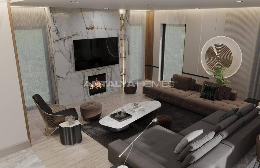 Villas Au Design Élégant Dans Un Complexe À Antalya Dosemealti 13