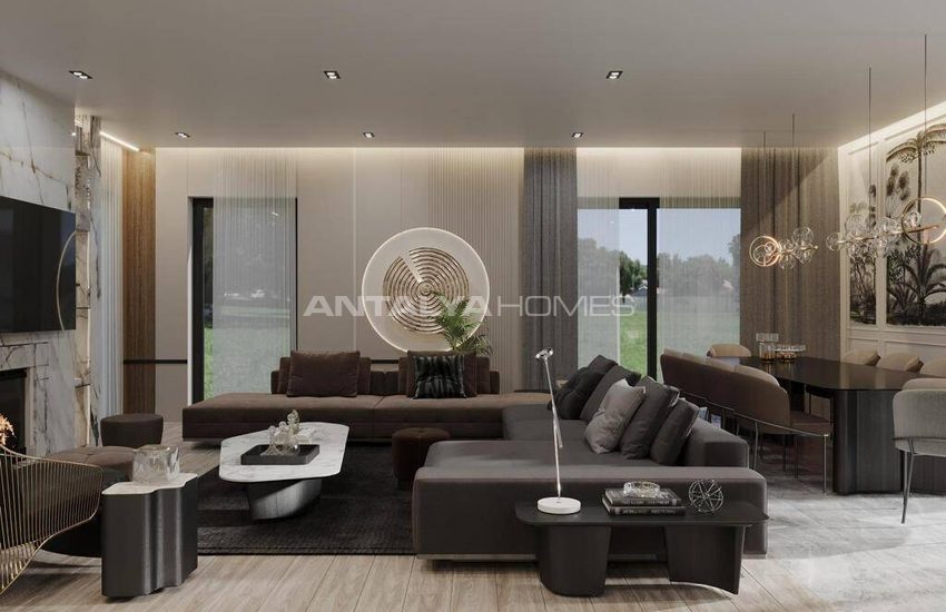 Villas Au Design Élégant Dans Un Complexe À Antalya Dosemealti 12