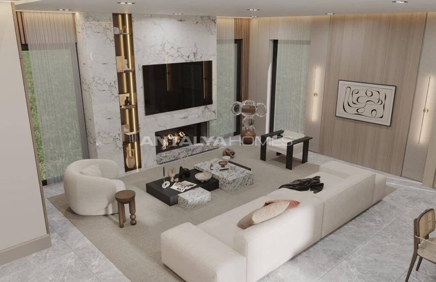 Villas Au Design Élégant Dans Un Complexe À Antalya Dosemealti 14