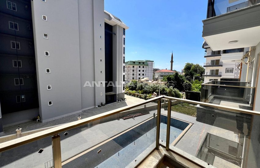 Ready-to-move Flat in a Complex with Pool in Alanya Avsallar 21