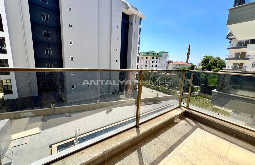 Ready-to-move Flat in a Complex with Pool in Alanya Avsallar 22