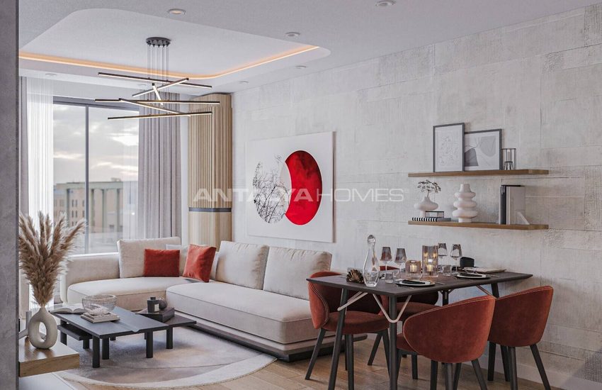 Mountain-view Flats in a Complex with Pool in Konyaalti Antalya 16