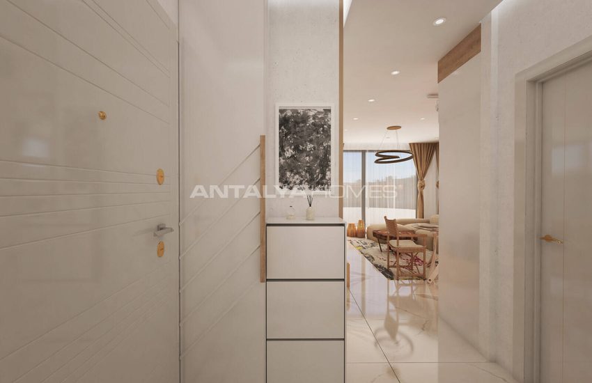 Alanya Oba'da Denize Yakın Sitede Doğa Manzaralı Şık Daireler 39