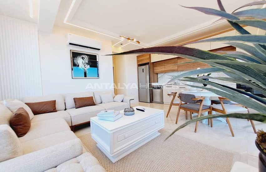 Ready-to-move Sea-view Flats in a Complex with Pool in Alanya 19