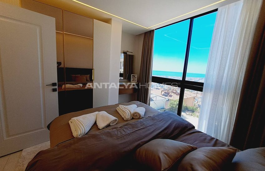 Ready-to-move Sea-view Flats in a Complex with Pool in Alanya 21
