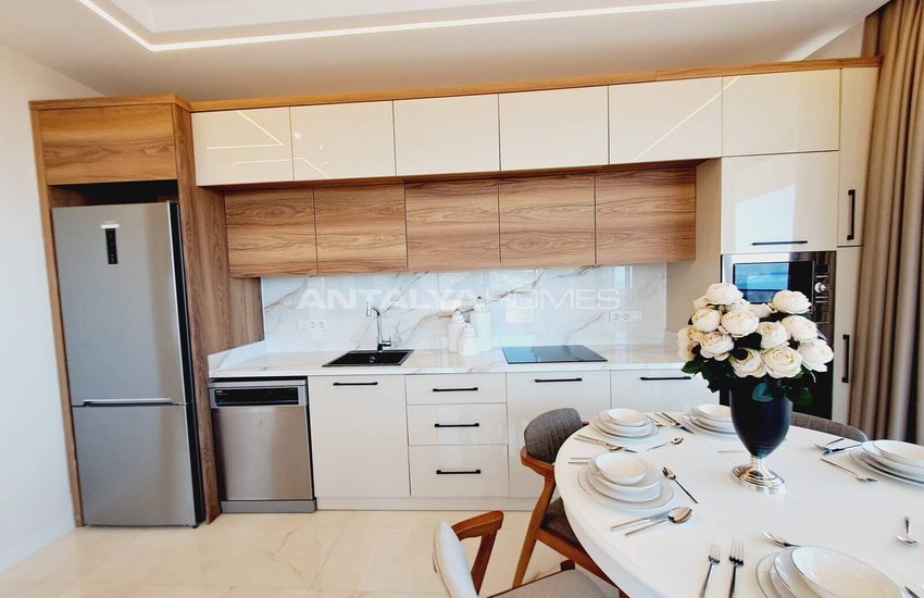 Ready-to-move Sea-view Flats in a Complex with Pool in Alanya 18