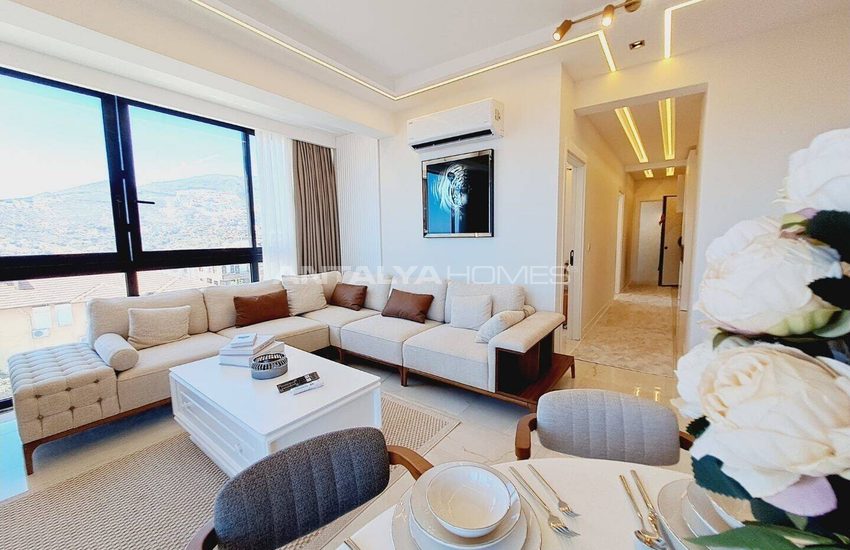 Ready-to-move Sea-view Flats in a Complex with Pool in Alanya 20