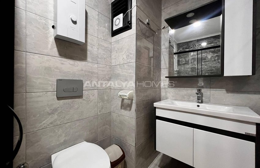 Alanya Avsallar'da Havuzlu Sitede Deniz Manzaralı Eşyalı Daire 34