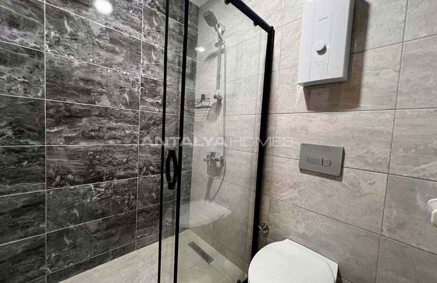 Alanya Avsallar'da Havuzlu Sitede Deniz Manzaralı Eşyalı Daire 33