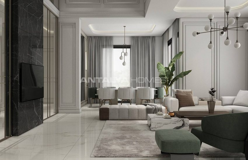Detached Houses with Private Pools and Gardens in Alanya 12