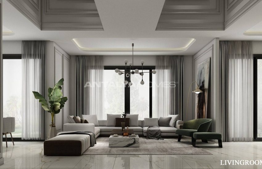 Detached Houses with Private Pools and Gardens in Alanya 10