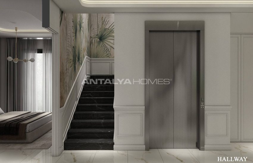 Detached Houses with Private Pools and Gardens in Alanya 25