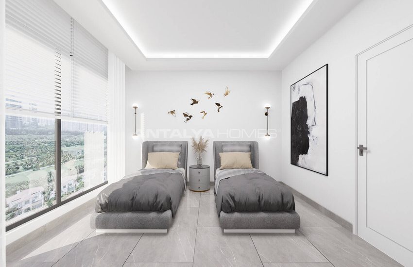 Alanya'da Yeni Projede Denize Sıfır Daireler 19