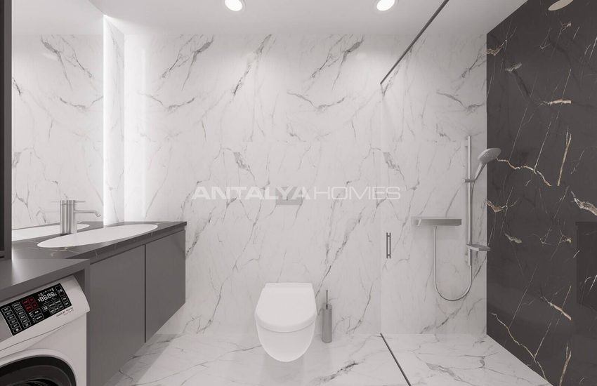 Alanya'da Yeni Projede Denize Sıfır Daireler 20