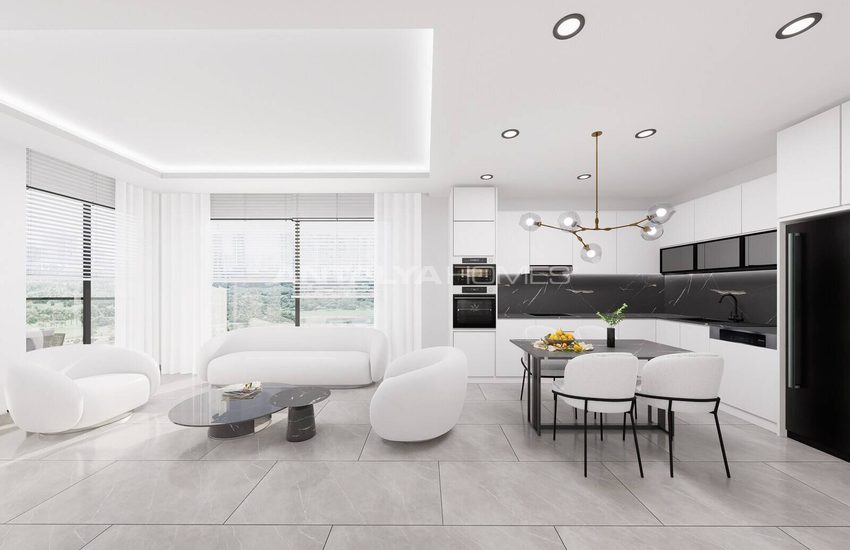 Alanya'da Yeni Projede Denize Sıfır Daireler 16