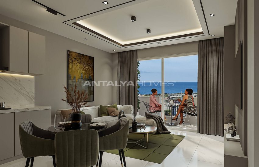Apartments with Pool and Parking in Alanya Payallar 23