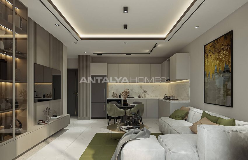 Apartments with Pool and Parking in Alanya Payallar 25