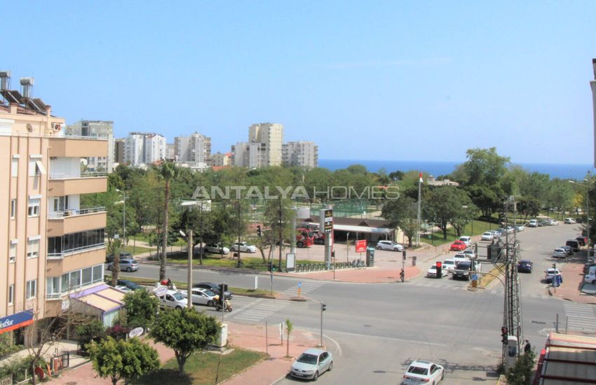 آپارتمان دوبلکس با دید دریا برای فروش در آنتالیا کاگلایان 31