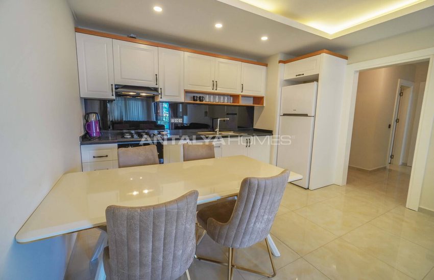 Sea-view Flats in a Complex in Mahmutlar Alanya 25