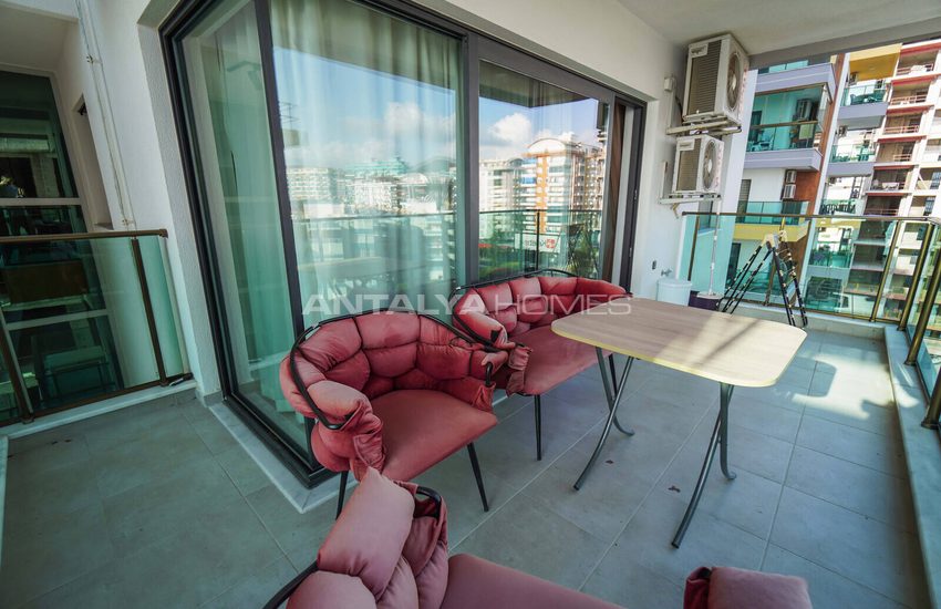 Sea-view Flats in a Complex in Mahmutlar Alanya 32