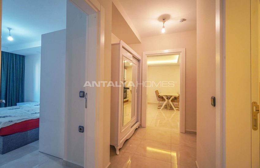 Sea-view Flats in a Complex in Mahmutlar Alanya 33