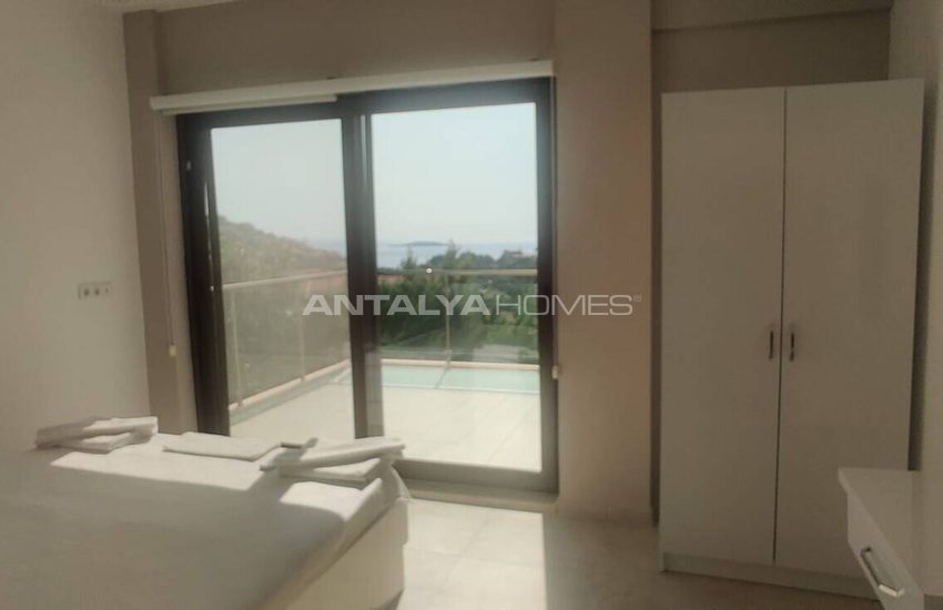 Elegant Villa with Pool and Sea View in Kas Antalya 34