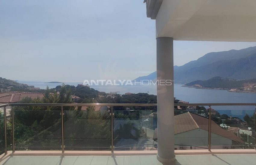 Elegant Villa with Pool and Sea View in Kas Antalya 43