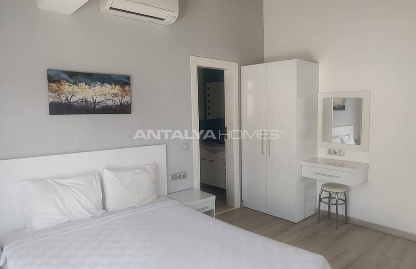 Furnished 2-bedroom Houses with Sea View in Kaş Antalya 32