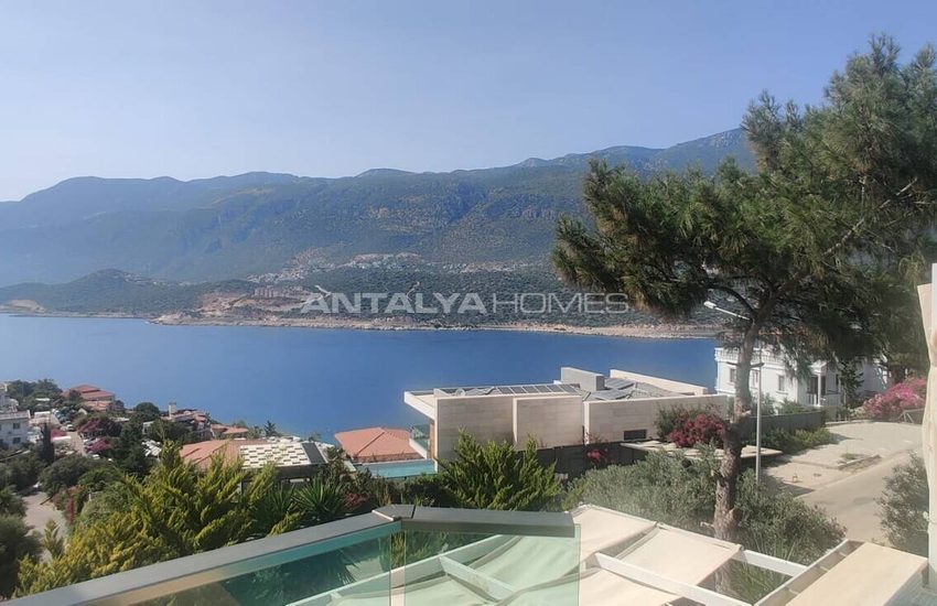 Furnished 2-bedroom Houses with Sea View in Kaş Antalya 37